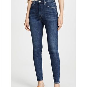 Chrissy Uber High Rise Skinny Jeans
